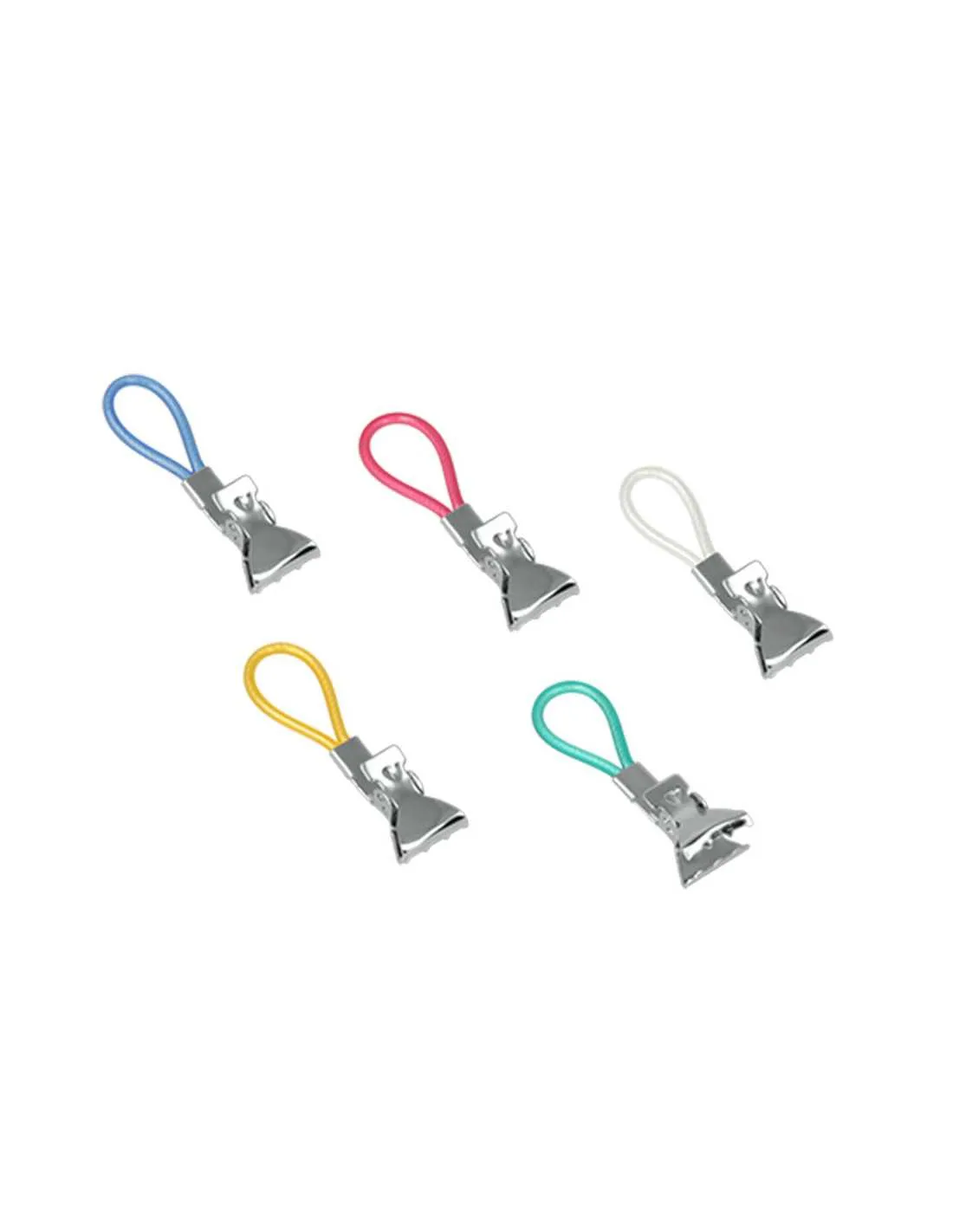 5 pinces-serviettes CROCODILE