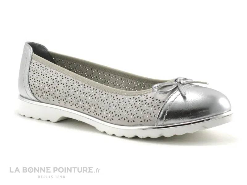 Achat chaussures Jana Femme Ballerine, vente Jana 8-22169-24 grey comb - Ballerine Femme