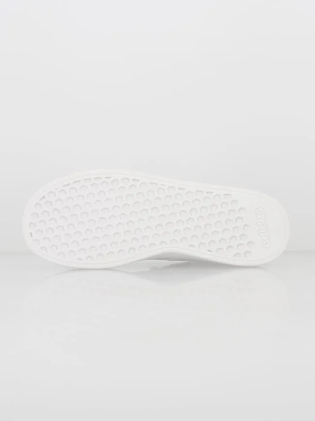 Adidas grand court 2.0 baskets basses blanc fille - wimod