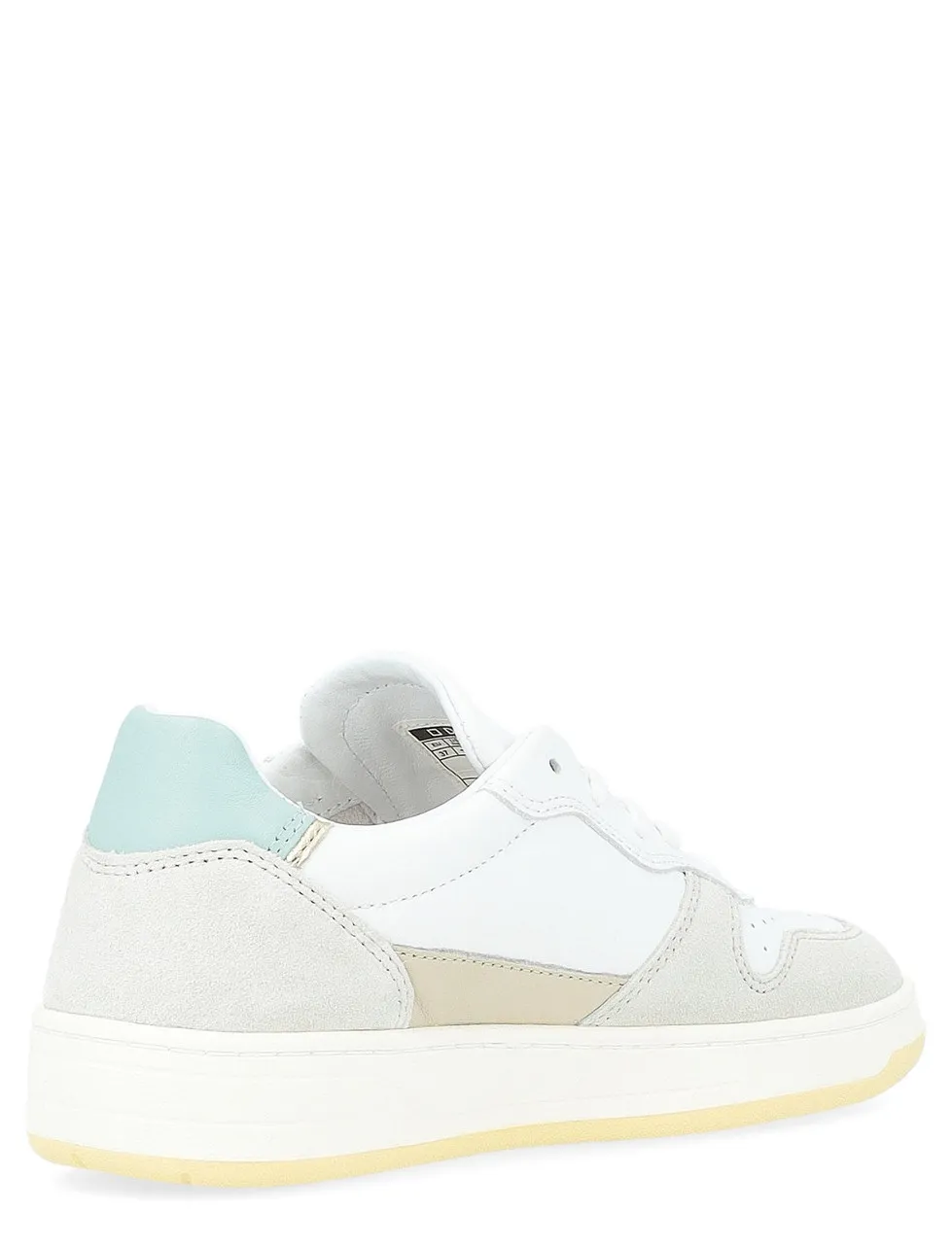 Baskets D.A.T.E. Court 2.0 Vintage en cuir et daim