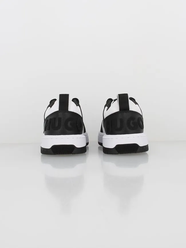Kilian tenn baskets blanc noir Hugo femme - Wimod