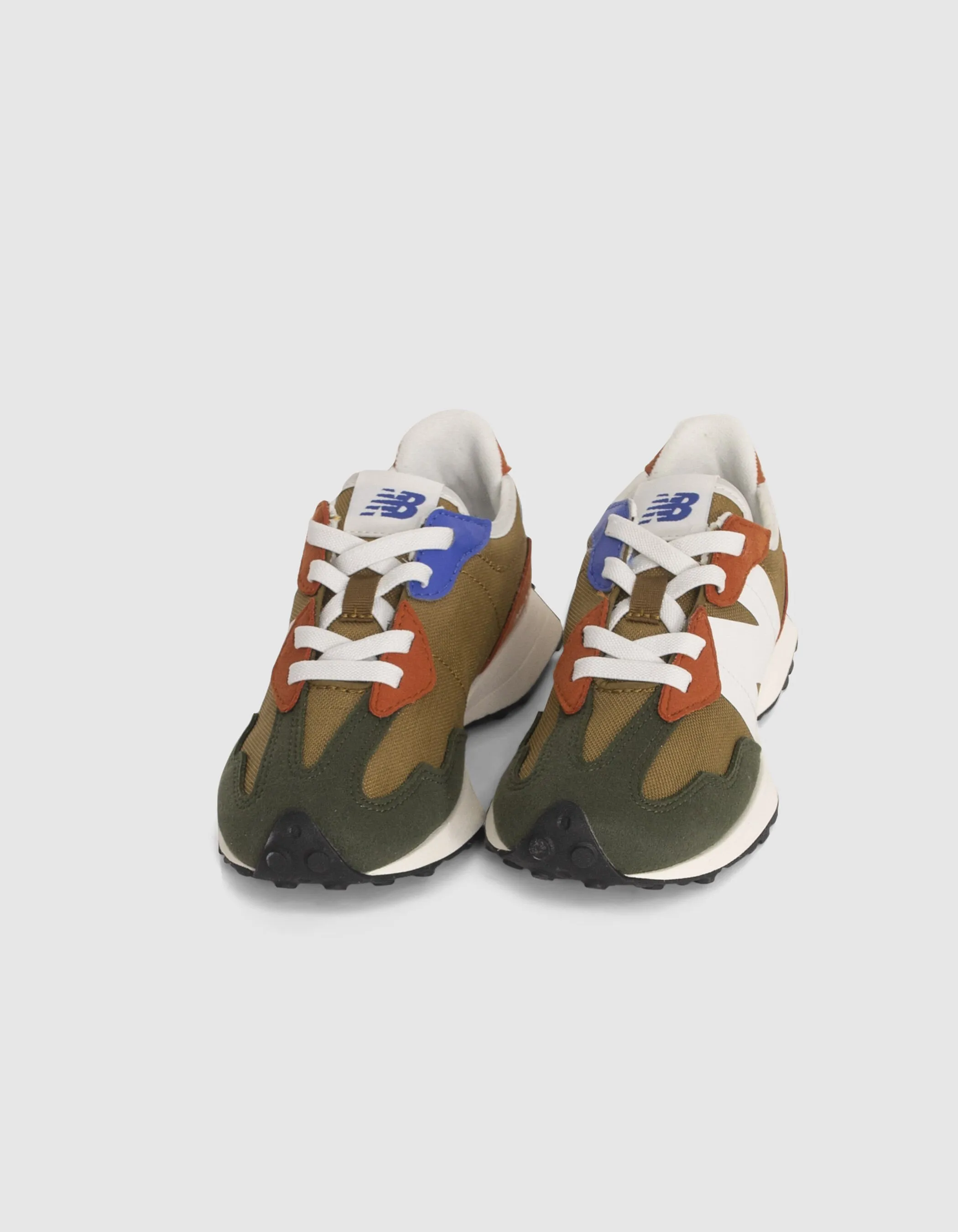 Boys' Khaki New Balance 327 Sneakers