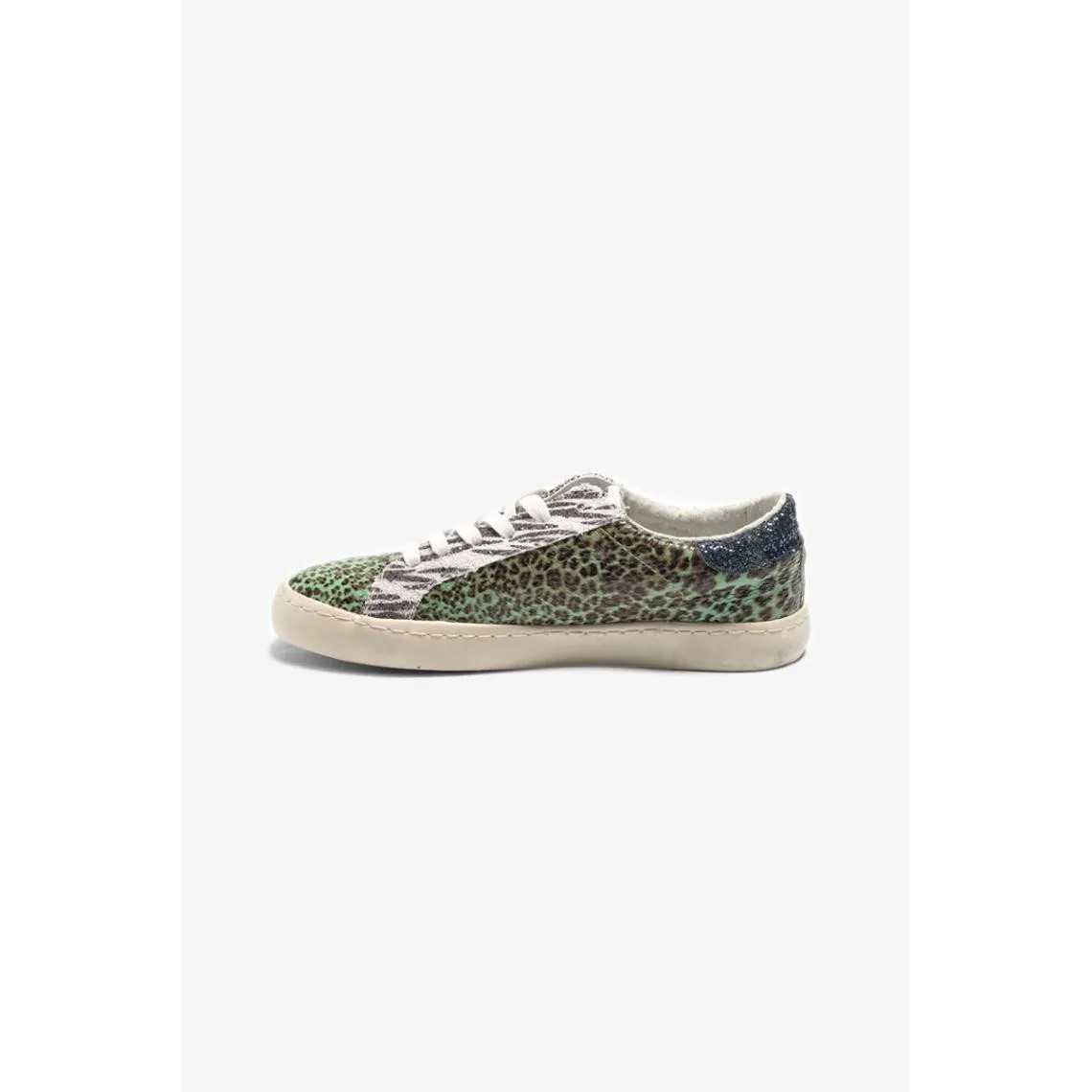 Green Maud Animal Print Baskets at 3 Suisses