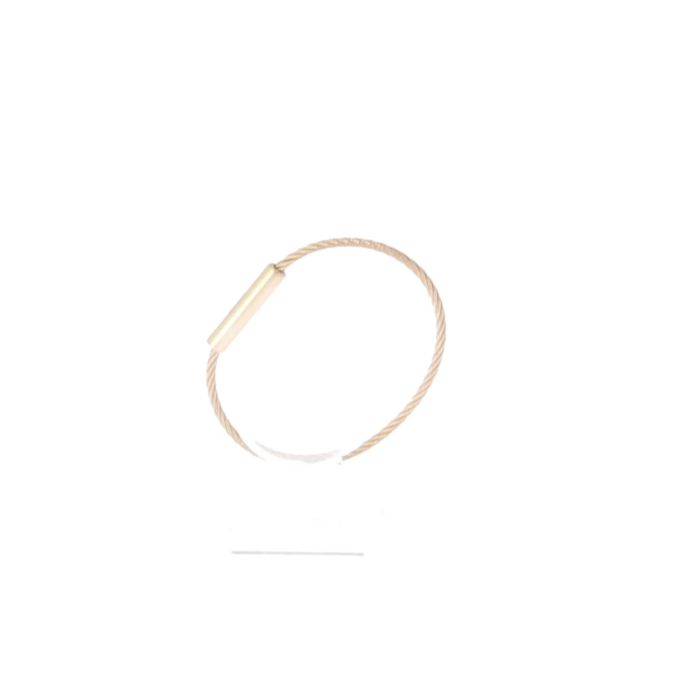 Bracelet doré torsadé Alek