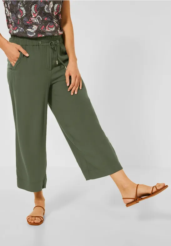 CECIL Pantalon casual fit  - Style WIDE LEG