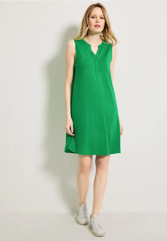 CECIL Robe en jersey de couleur unie 