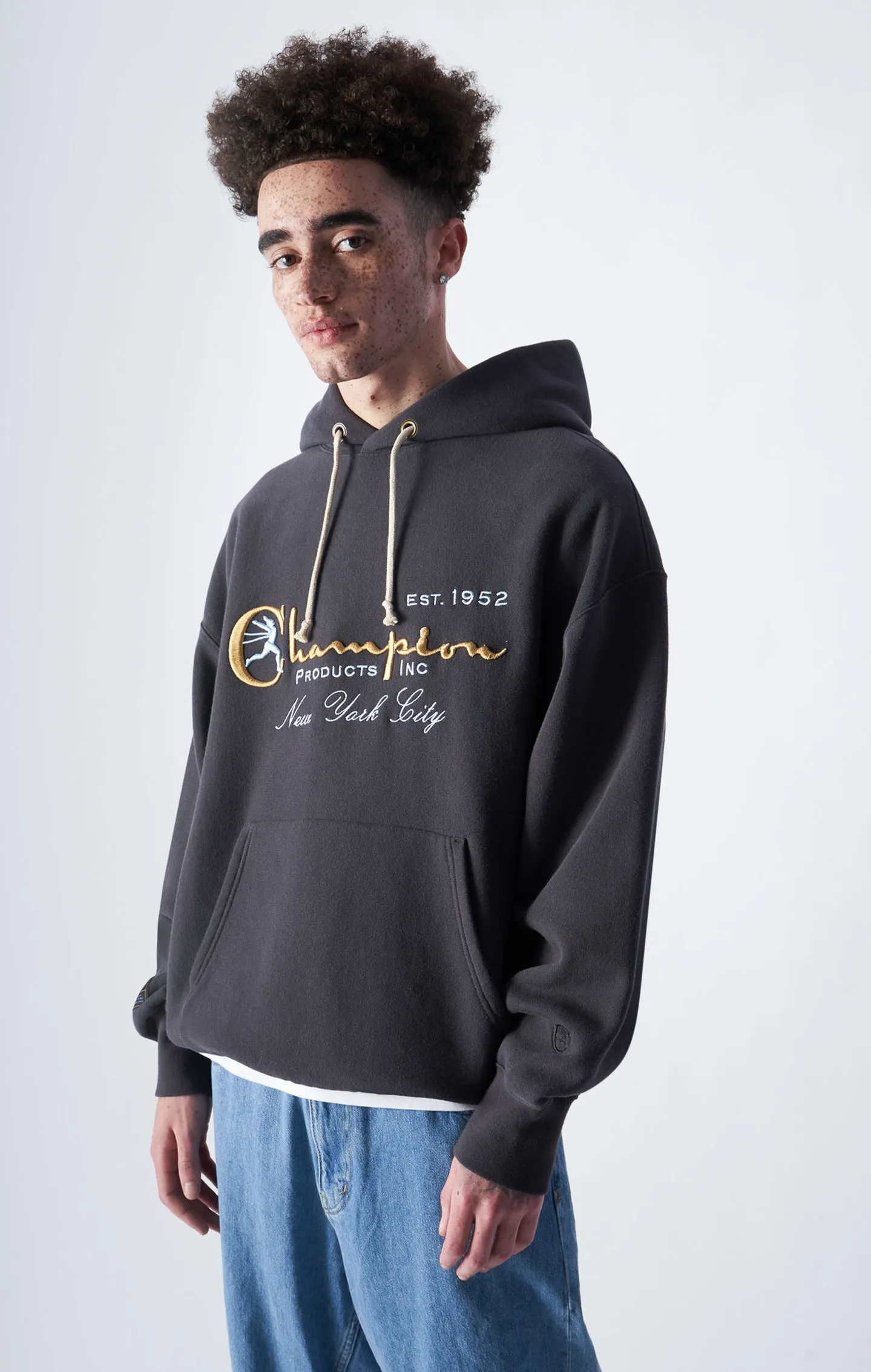 Champion France Archive Reverse Weave Hooded Sweatshirt