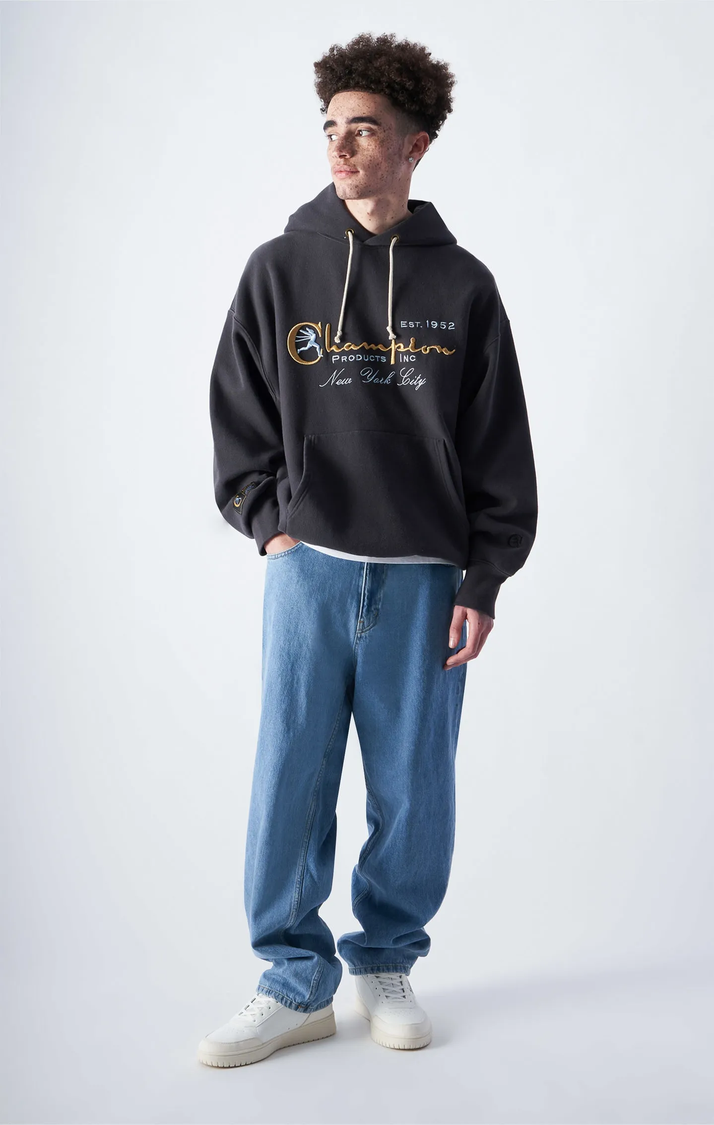 Champion France Archive Reverse Weave Hooded Sweatshirt