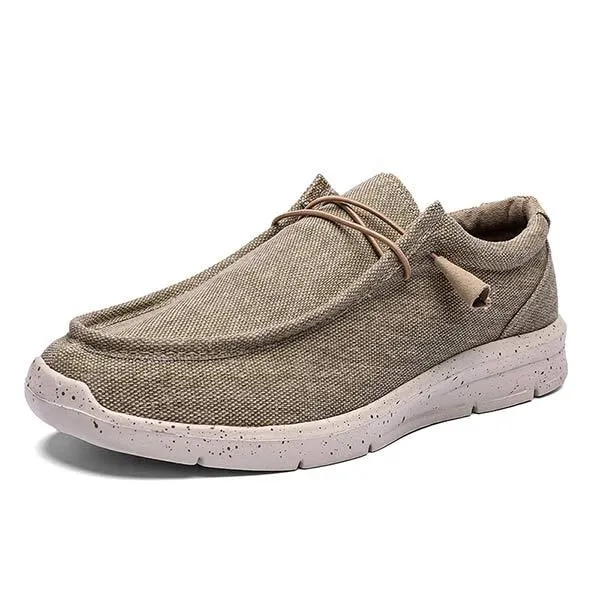 Chaussure Année 2000 Mocassins en Toile Ultime Classique