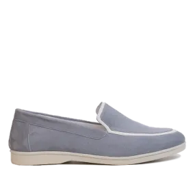 CHAUSSURE FEMME EN DAIM BLEU CIEL 4989