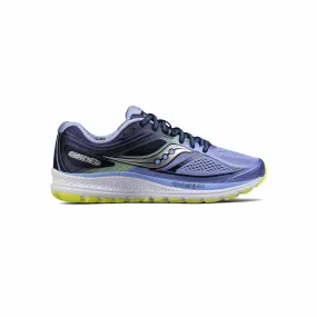 Chaussure running Guide 10 - Purple/Navy/Citron