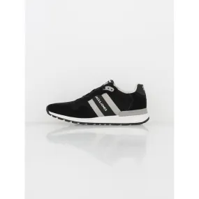 Chaussures de sport homme noires en mesh de qualité supérieure