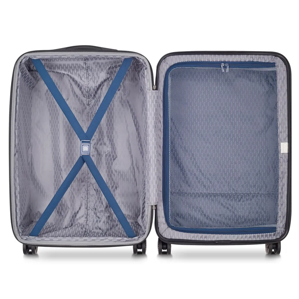 Delsey AIR ARMOUR Extendable Rolling Luggage 4DR -68CM