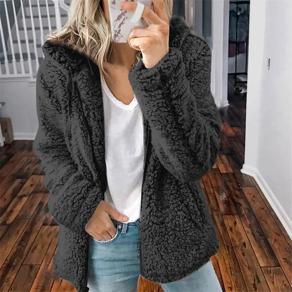 Elodie | Gilet à Capuche Super Doux et Confortable