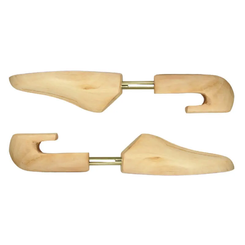 Embauchoir bois brut pour chaussure homme