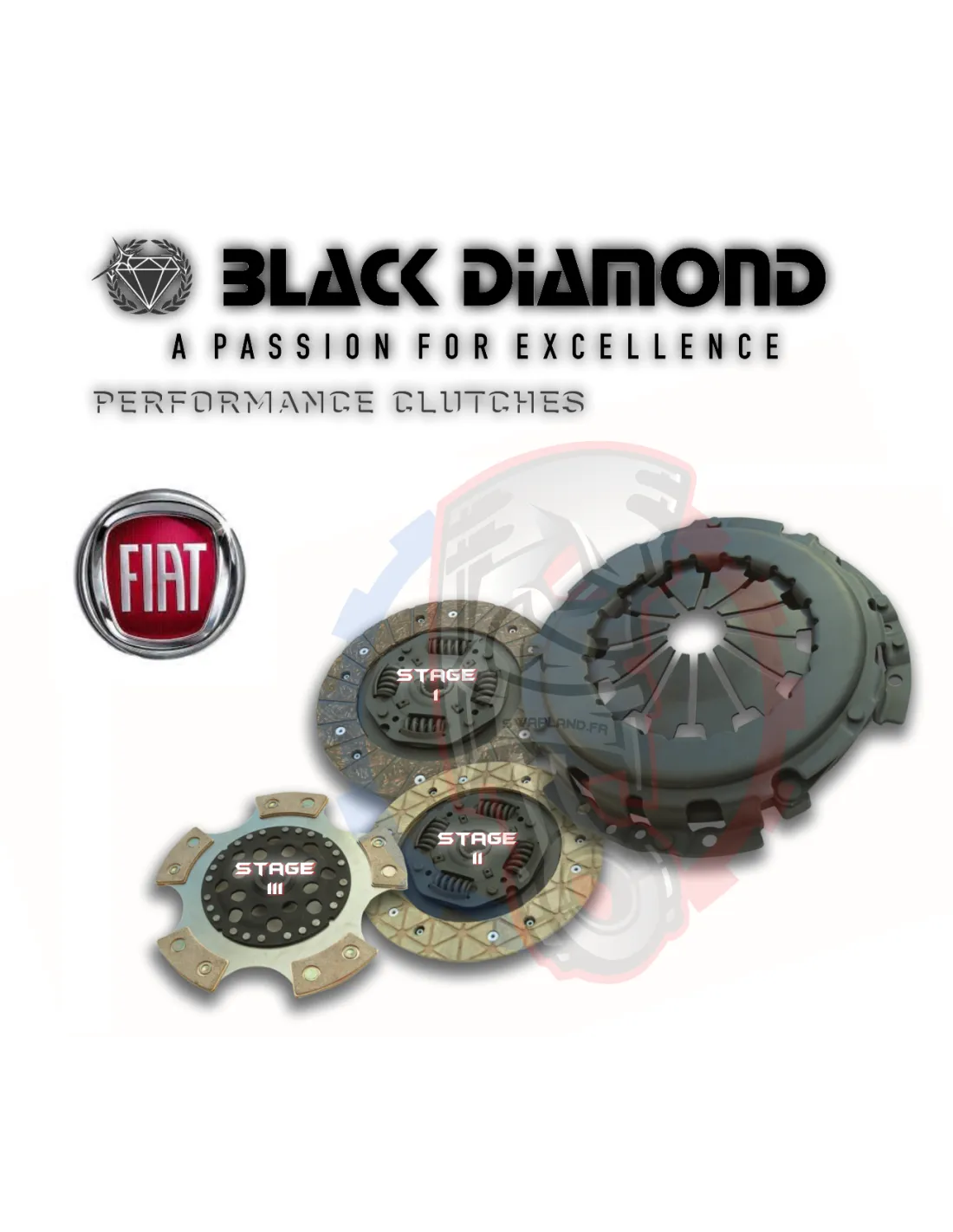 Embrayage renforcé Black Diamond pour Fiat Barchetta - SWAPLAND -