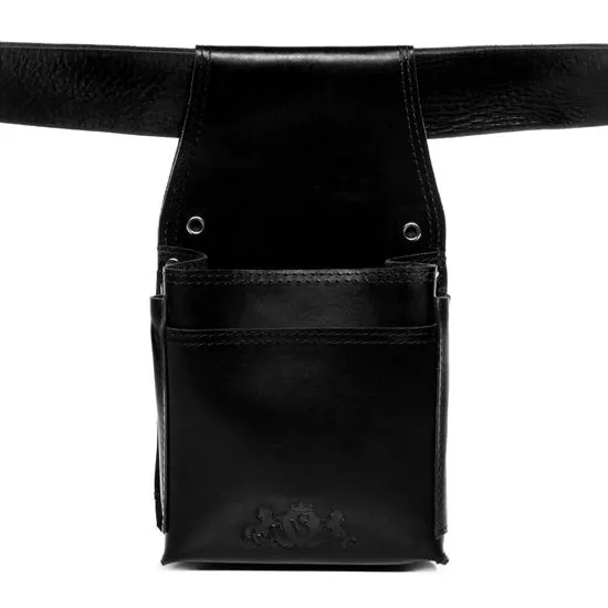 Etui garçon de café cuir marron ABERDEEN sacoche de serveur