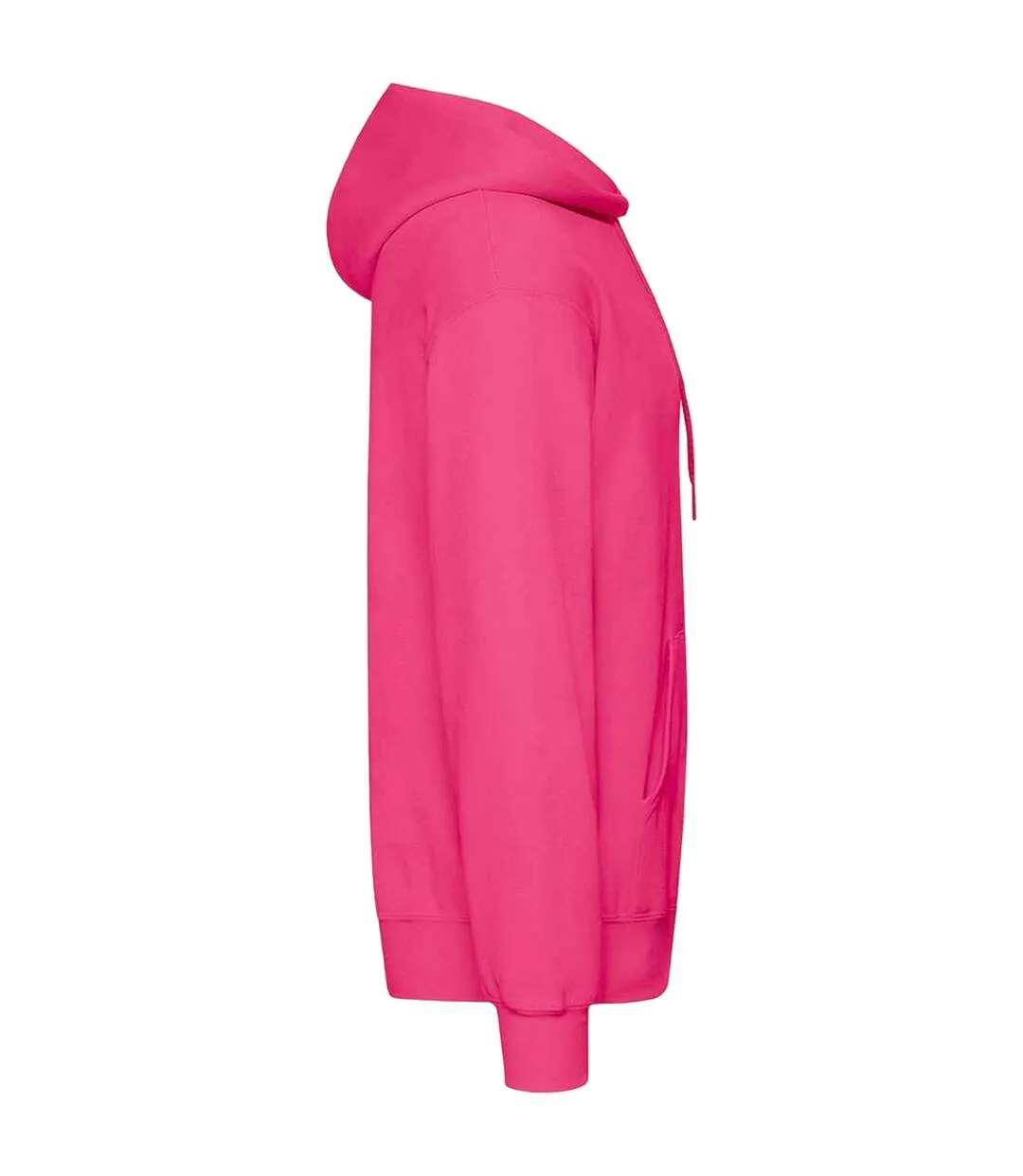 Fruit of the Loom fuchsia adult hoodie