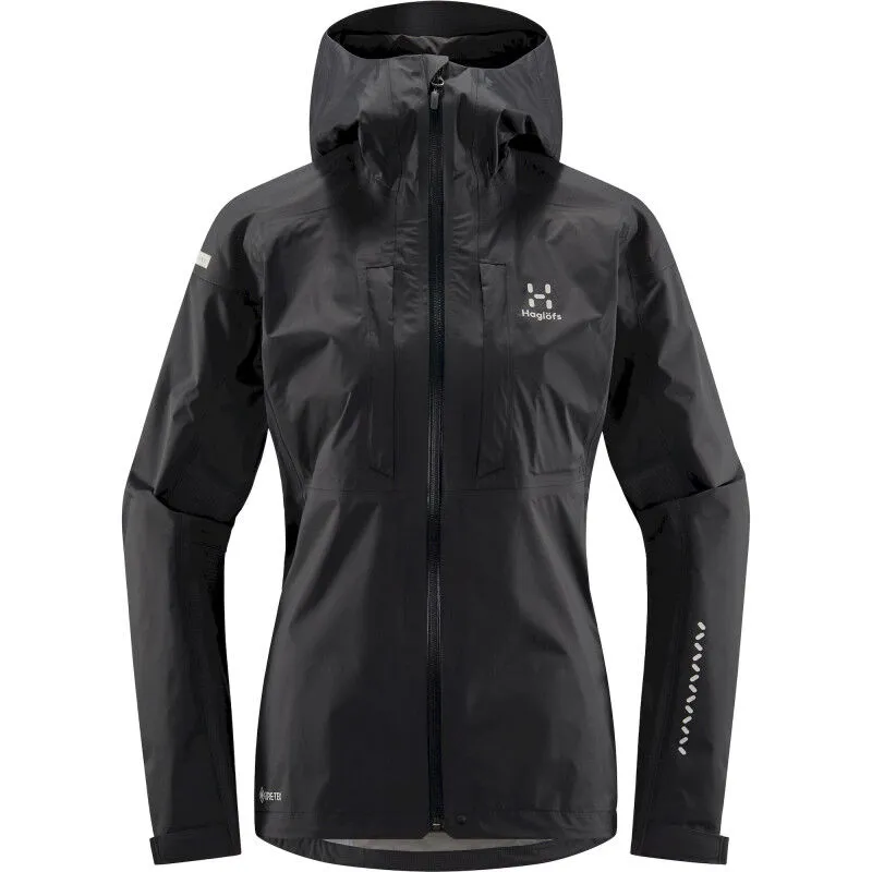 Women's Waterproof Jacket - Haglöfs L.I.M Rugged GTX - Hardloop