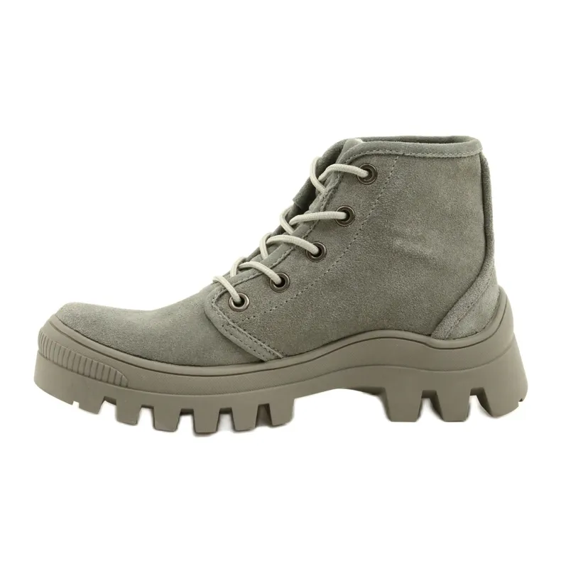 High Leather Baskets Filippo DPT3523 / 22 GR Gray