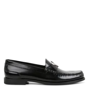 IKKS  Mocassins vernis en cuir - Noir