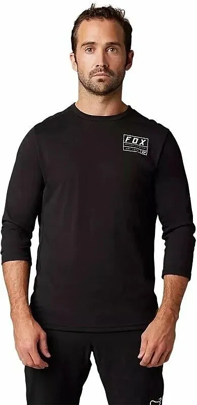 jersey Fox Ranger 3/4 Iron Jersey - Black - men´s