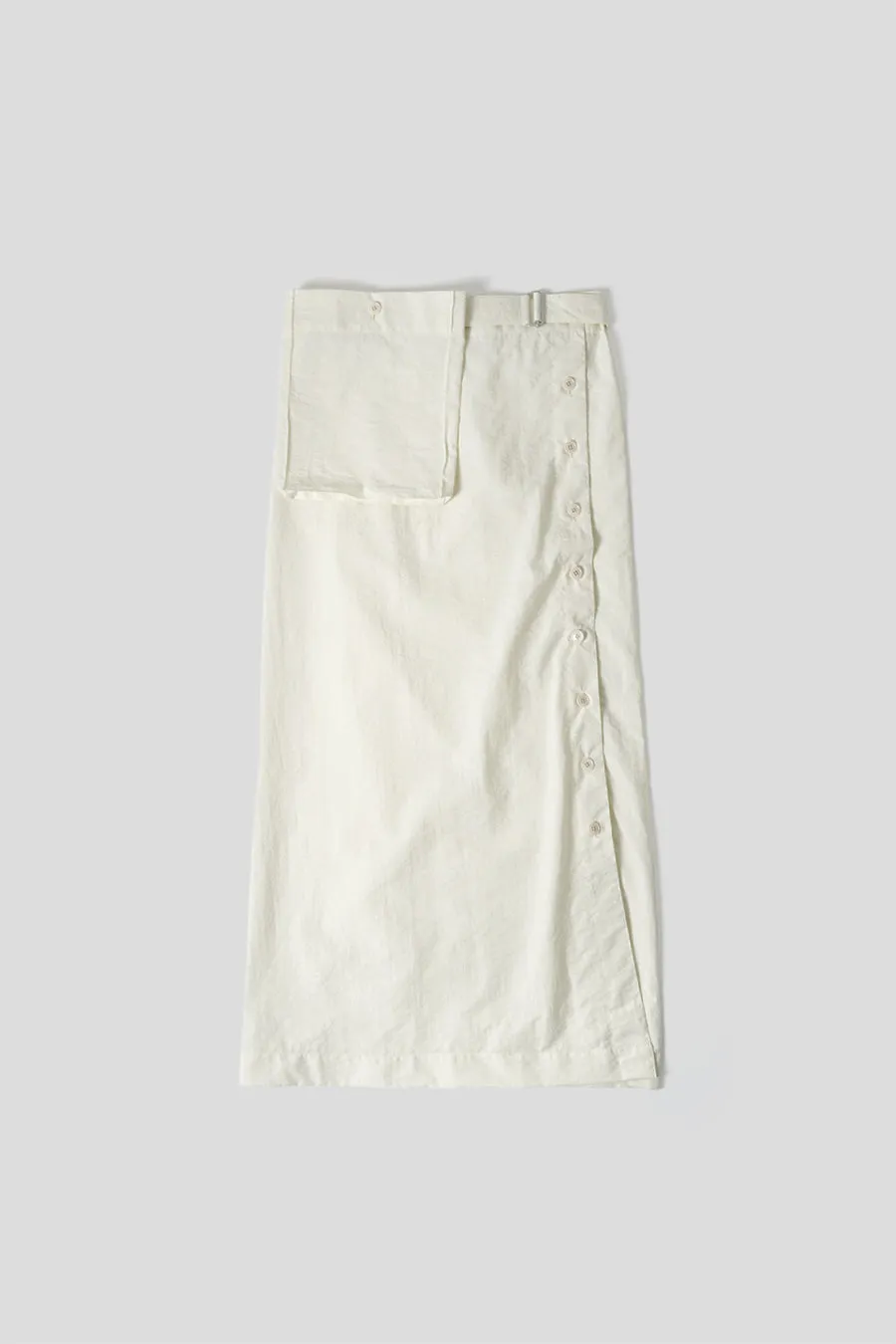 JUPE LONGUE PORTEFEUILLE JAUNE PLE
