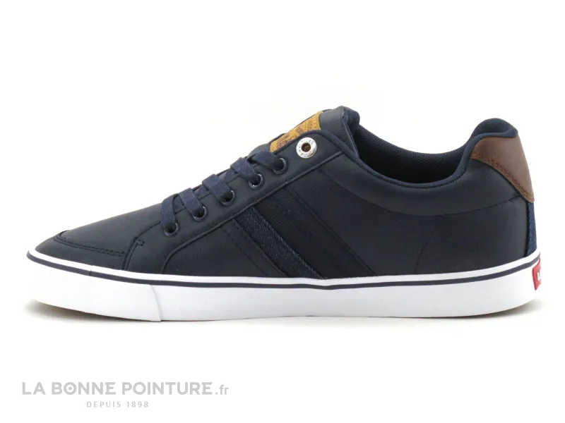 Levi's Men's Shoes Sale: Levis TURNER 229171 Navy Blue - Navy Blue Sneaker