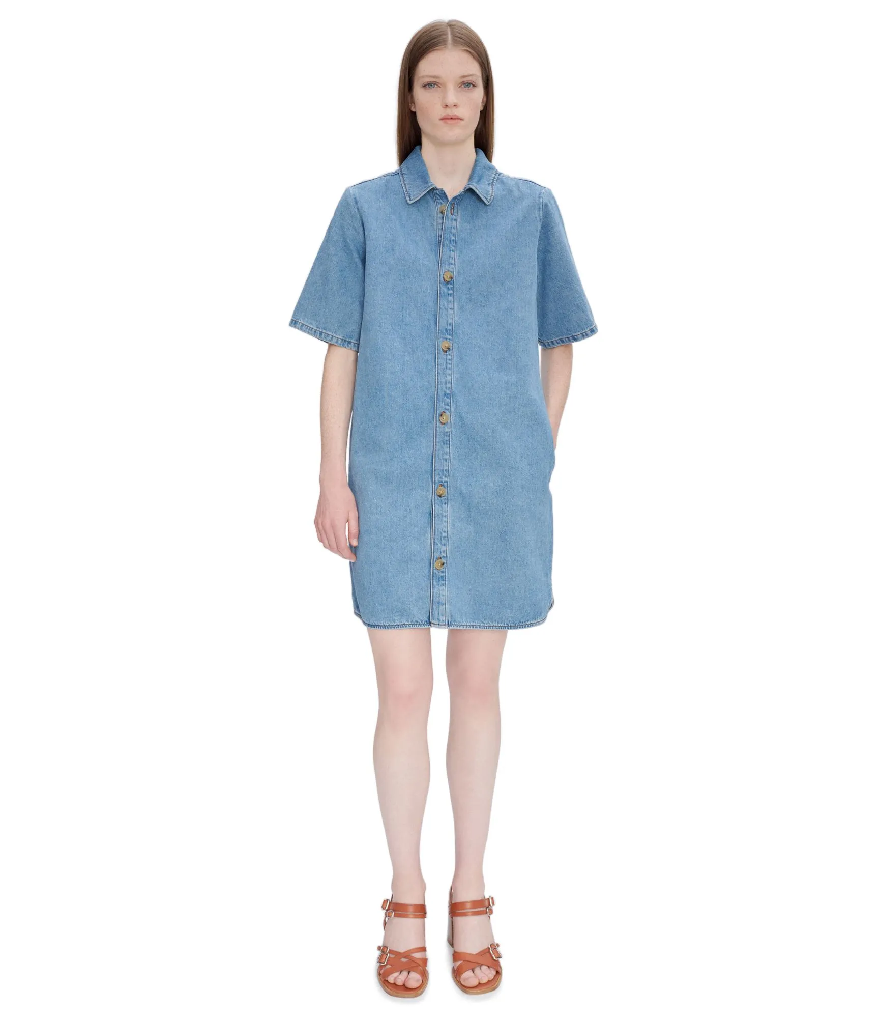 Light Blue Venezia Dress | A.P.C.