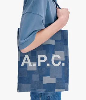 Lou Indigo délavé Tote A.P.C.