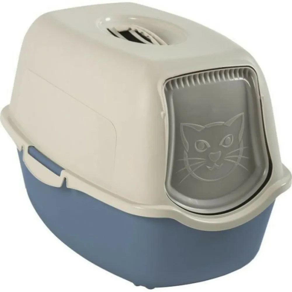 Maison de toilette - rotho - bleu & blanc (pp recyclé)