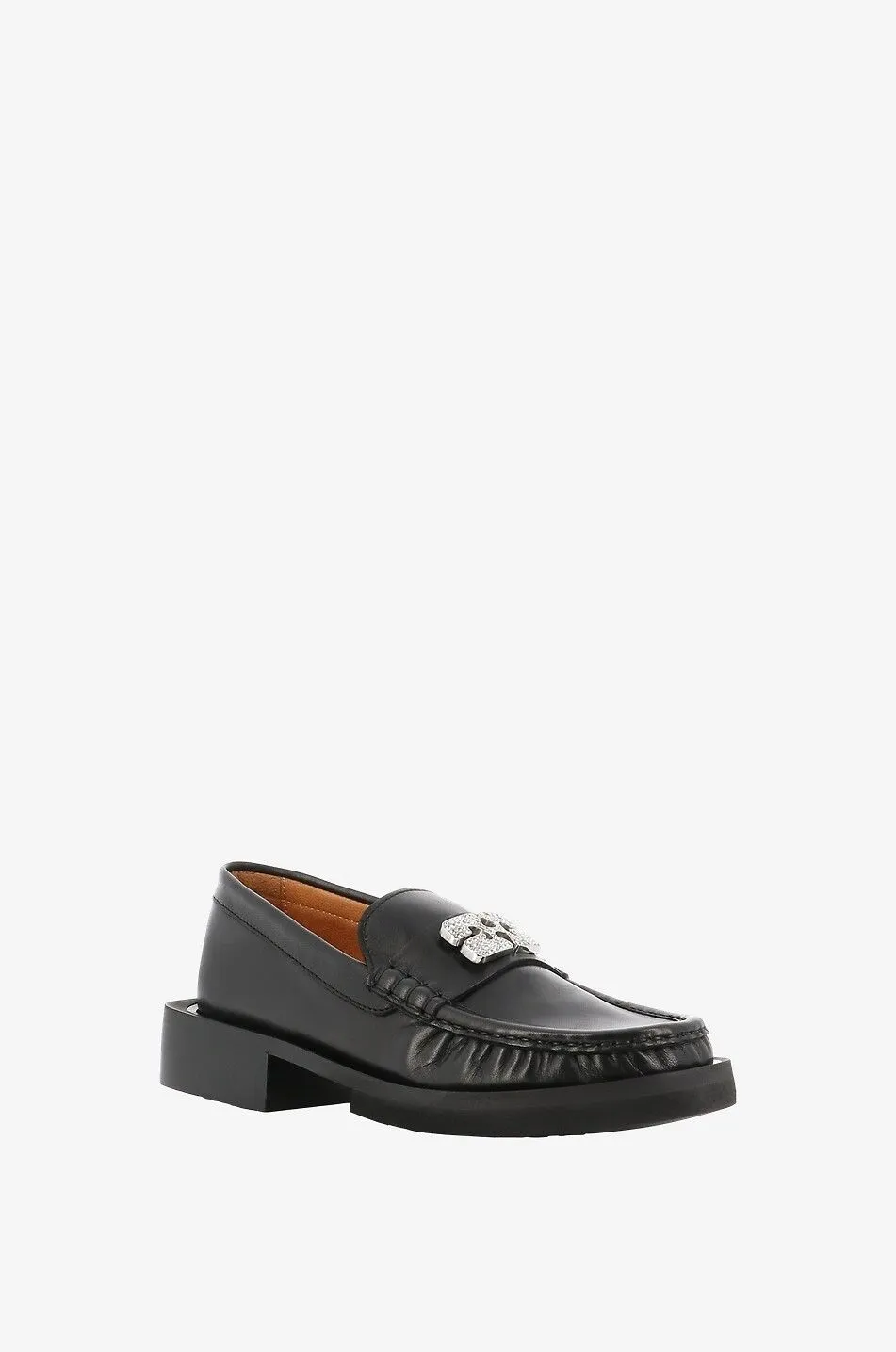 Mocassins brossées Butterfly Strass