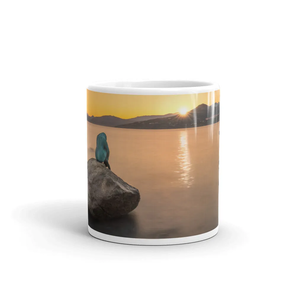 Mug Blanc Brillant I Love Corsica le-Rousse