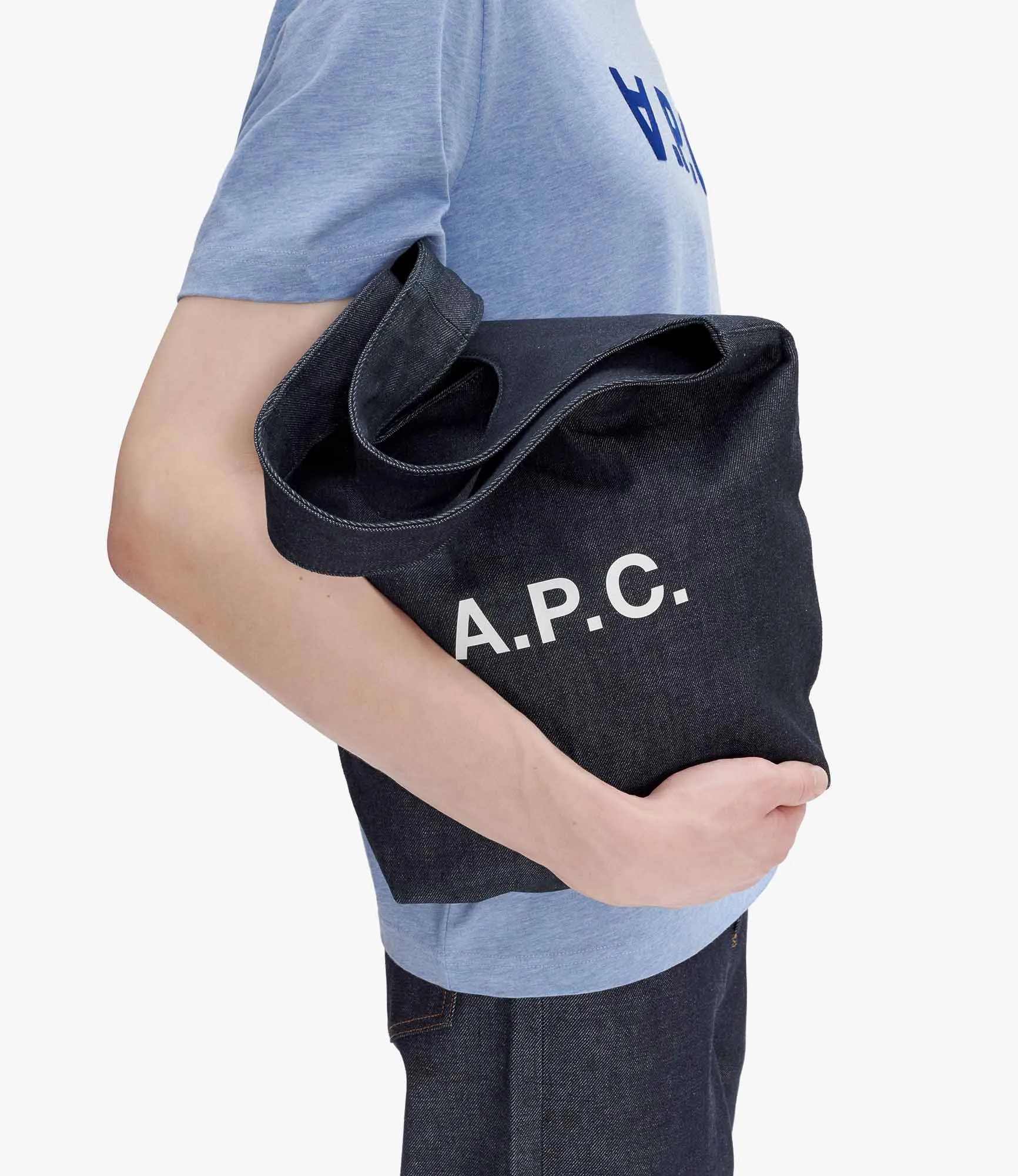 Ninon Small Indigo Tote A.P.C.