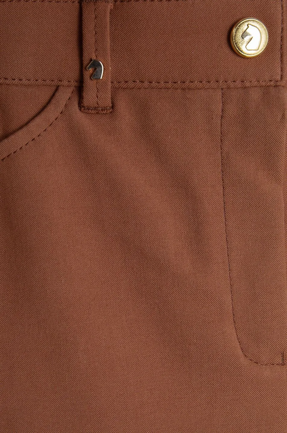 Pantalon skinny raccourci en tissu italien Ellen