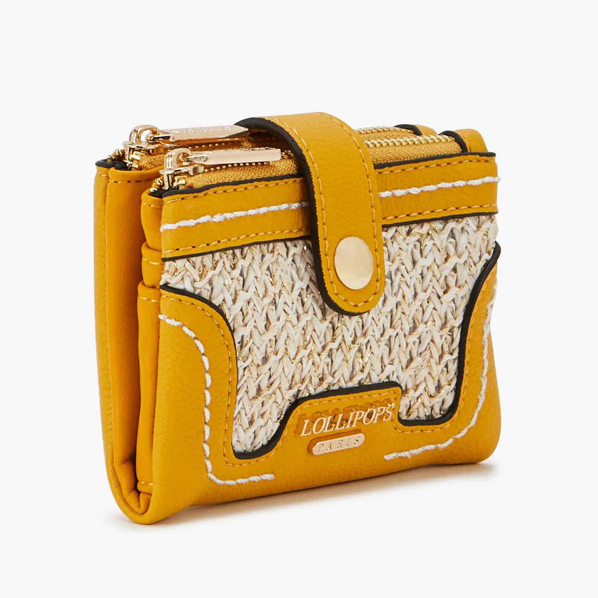 Petit portefeuille jaune Liberia