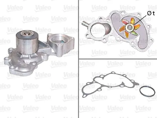Pompe à eau VALEO 506608 