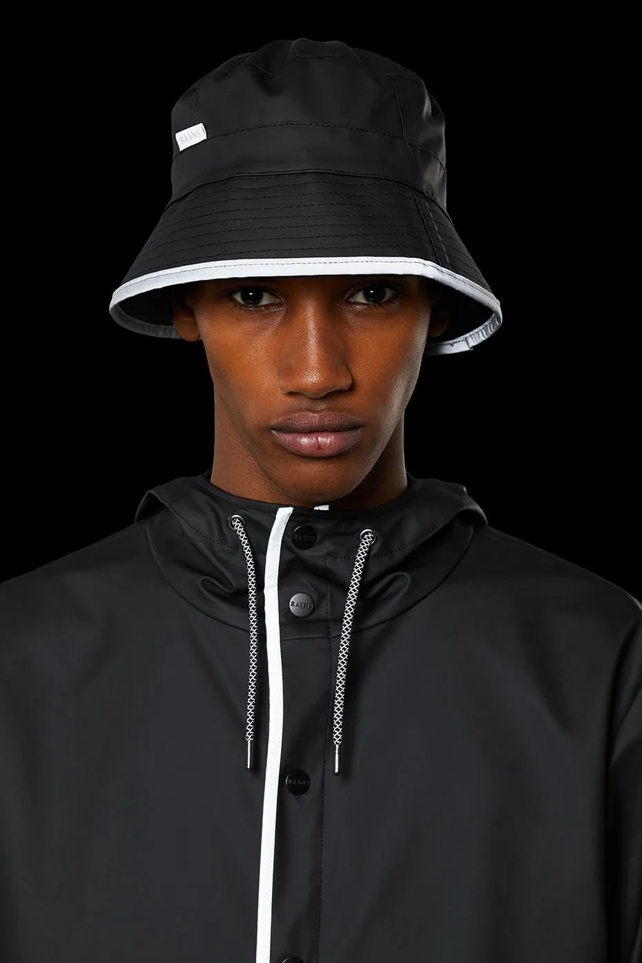 Rains - Bucket Hat Reflective Black - Unisexe - NOUVEAUTE