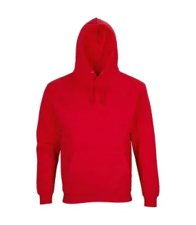 Red Adult Hooded Condor Sweatshirt by SOLS