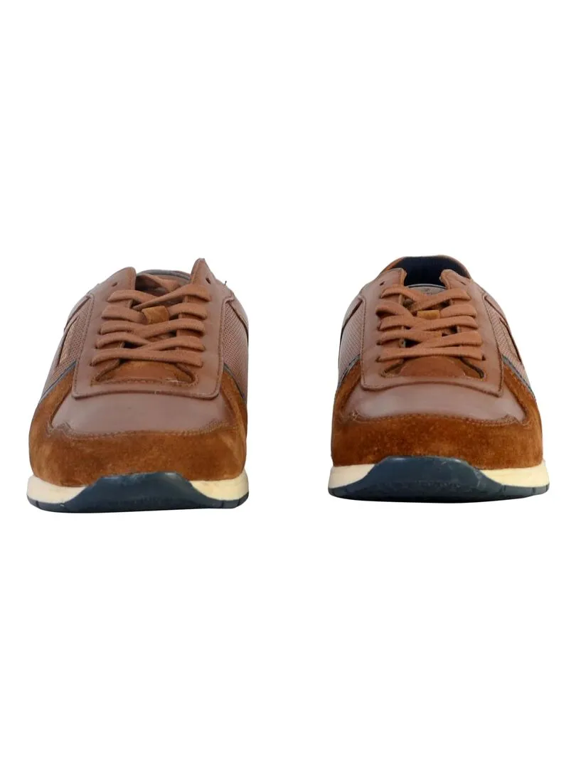 Redskins Adore Marron Leather Basket
