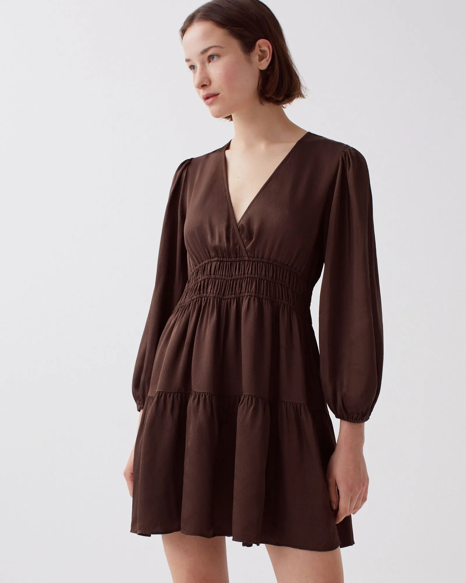 Robe courte fluide