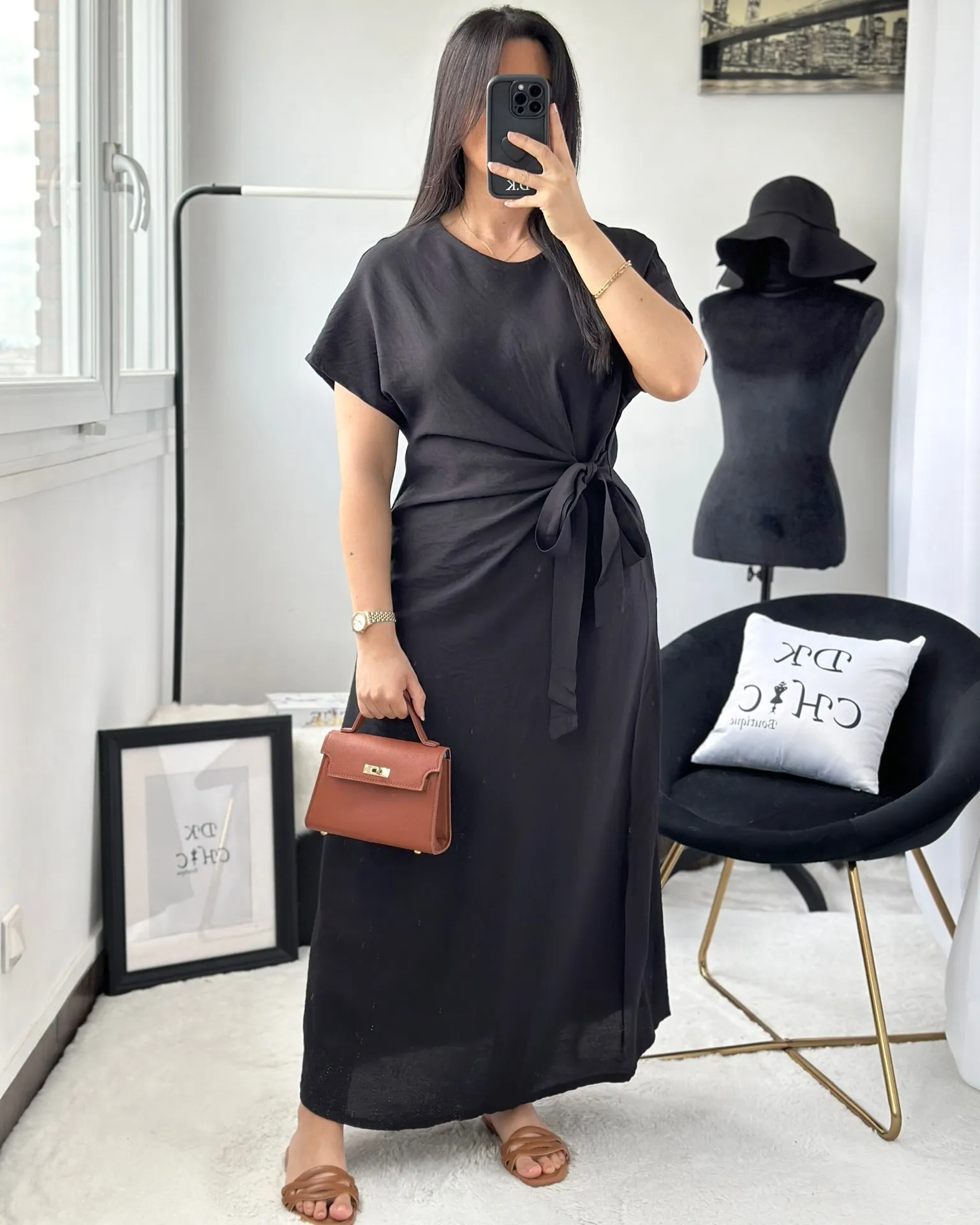 Robe Nawa Noir