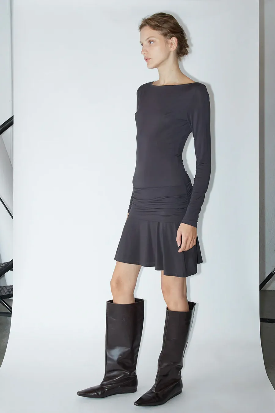 ROBE SALINA GRISE