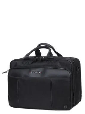 Sacoche ordinateur Davidts Connaisseur 17 pouces Noir  26370001  A26370001A, 263.700.01