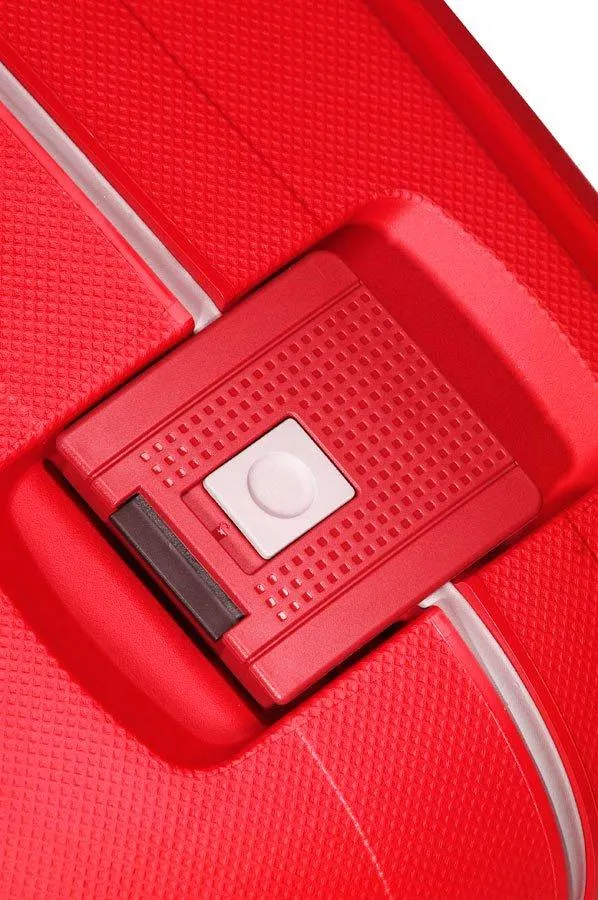 Samsonite Valise Ligne S'cure, Valise Cabine Rouge Crismond - Achetez À Prix Outlet!