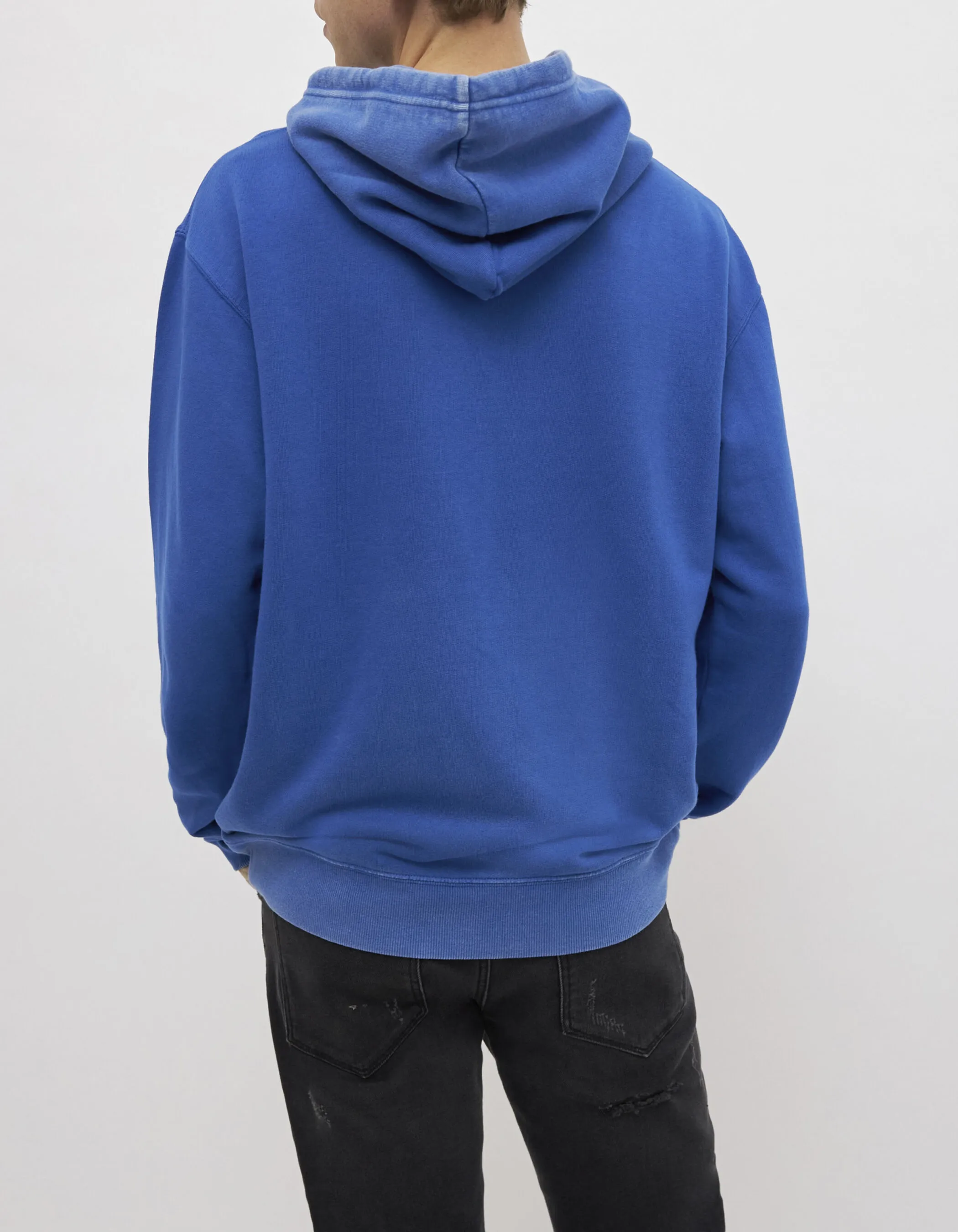 Men's Electric Blue Hooded Sweatshirt
