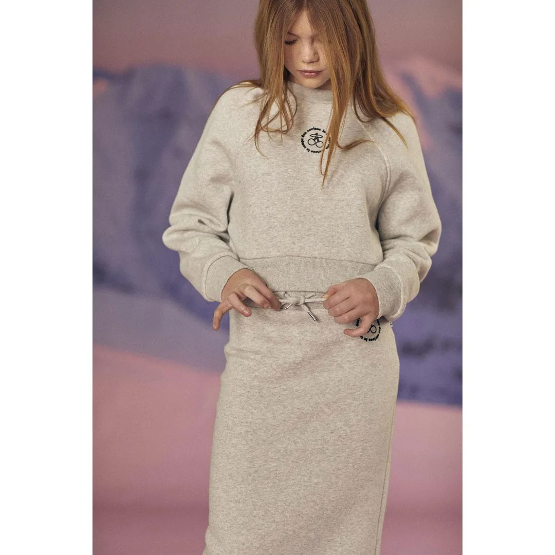 COBYGI Grey Cotton Hooded Sweatshirt | 3 Suisses