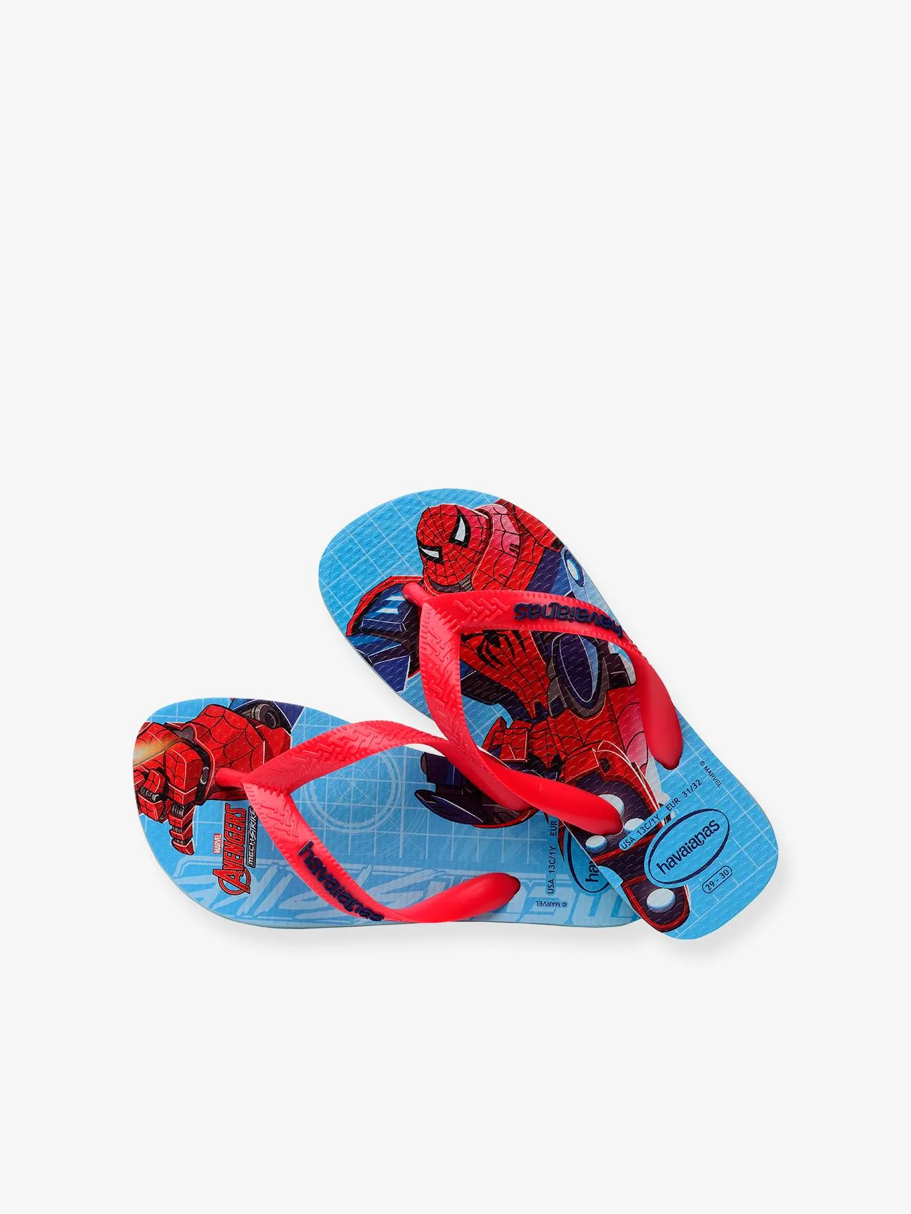 Tongs enfant Top Marvel II HAVAIANAS® bleu - Havaïanas