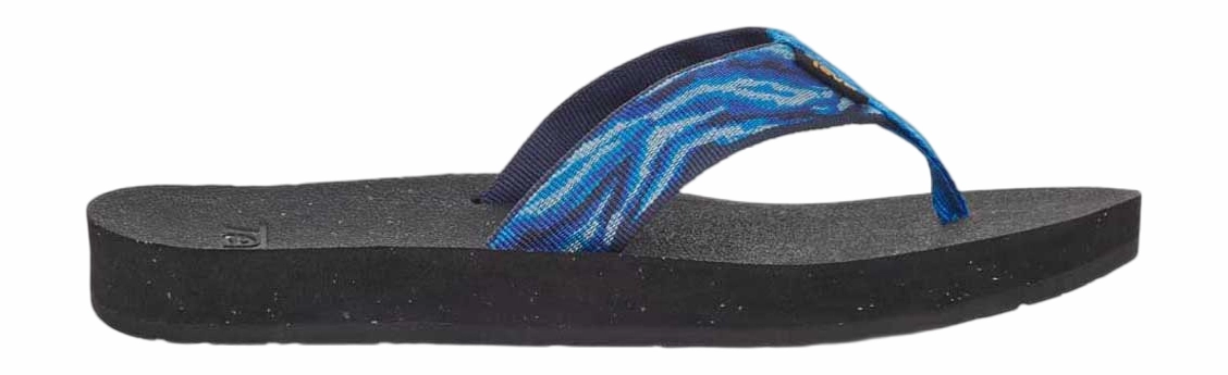 Tongs Teva Women Reflip Waves Blue