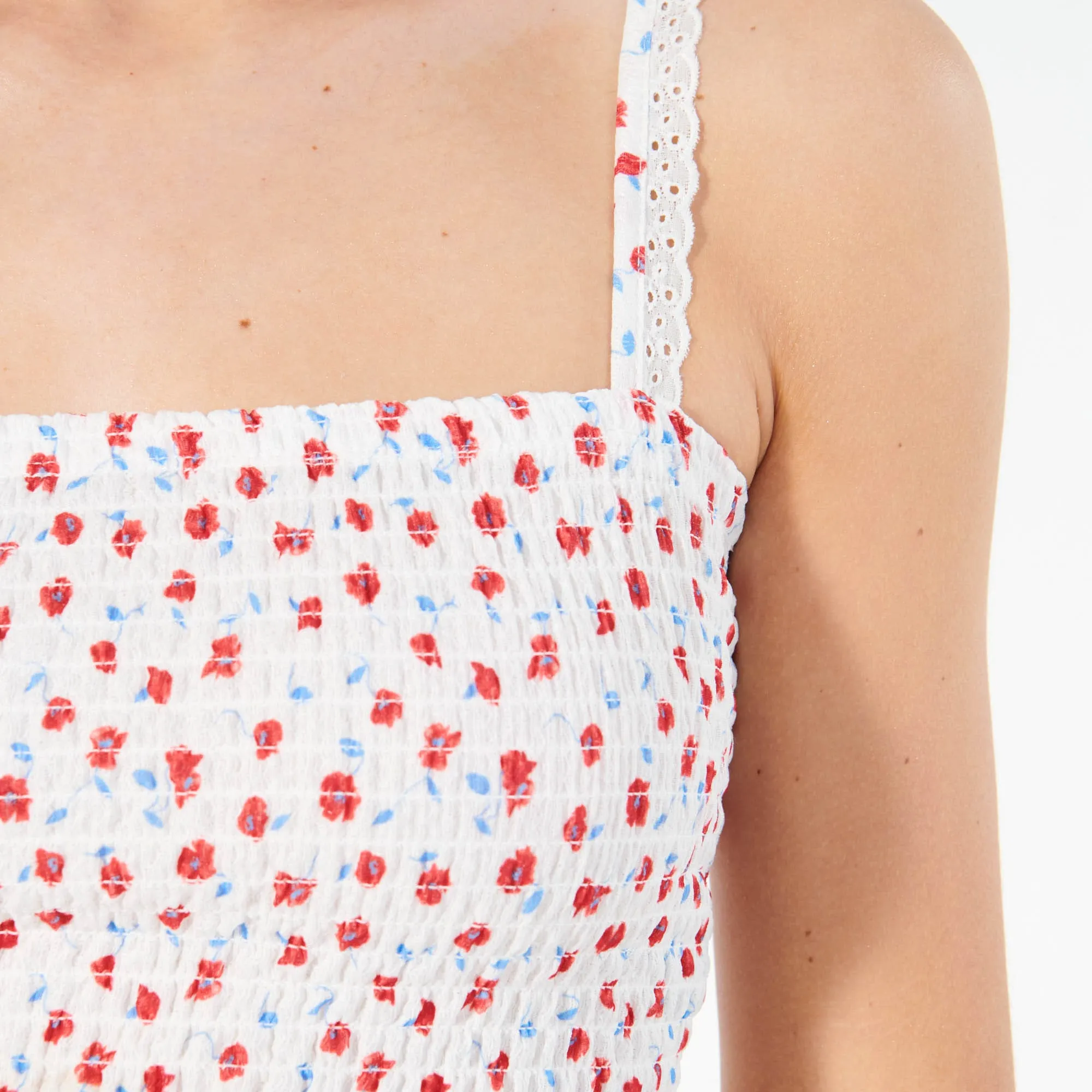 Jersey tank top with print - Shop now.